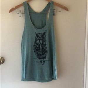 Green Owl Tank